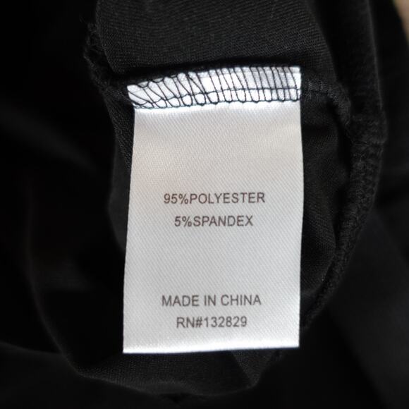 Revolve Superdown Camille Strappy Back Bodysuit Small Black Mesh Cutout Sexy Top - Picture 12 of 13